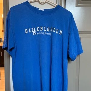 University of Kentucky blue blooded t-shirt